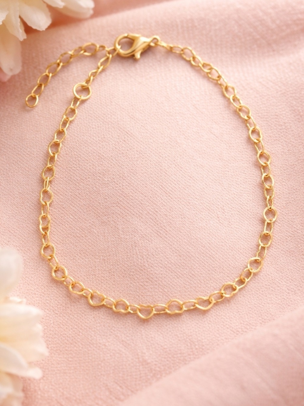 Gold Open Link Bracelet